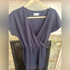 Navy romper!